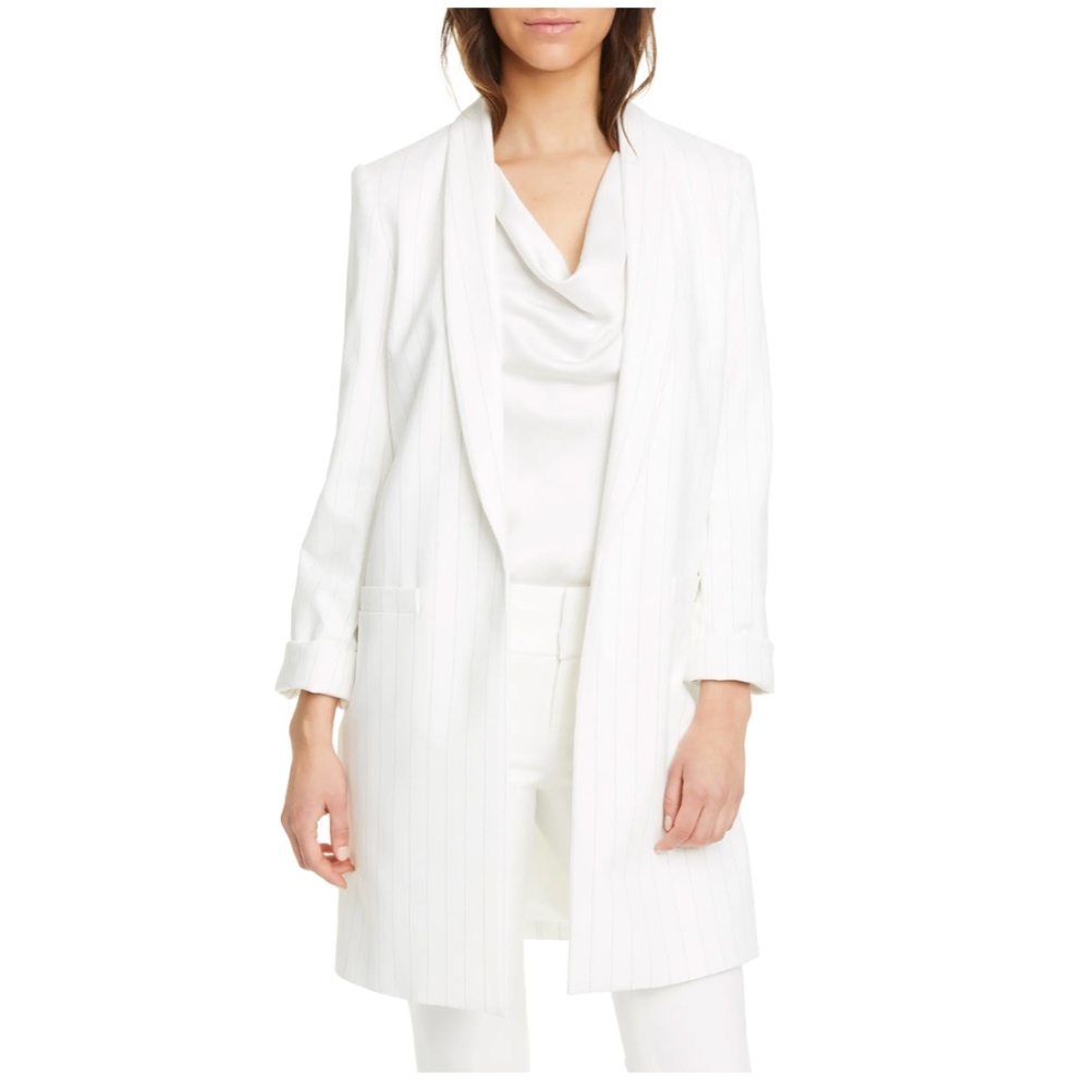 NWT $550 ALICE + OLIVIA Kylie Shawl-Collar Blazer